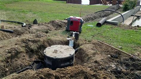 metal sump box|backyard sump pump basin.